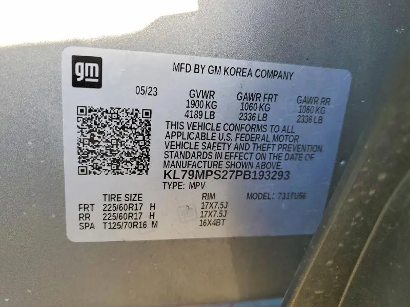 2023 CHEVROLET TRAILBLAZER LT  