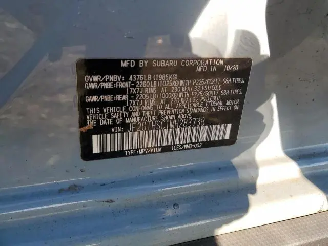 2021 SUBARU CROSSTREK SPORT