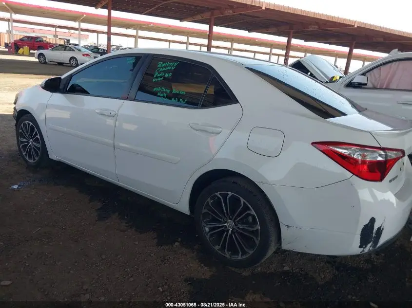 2014 TOYOTA COROLLA S PLUS