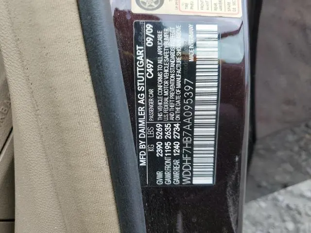 2010 MERCEDES-BENZ E 63 AMG  