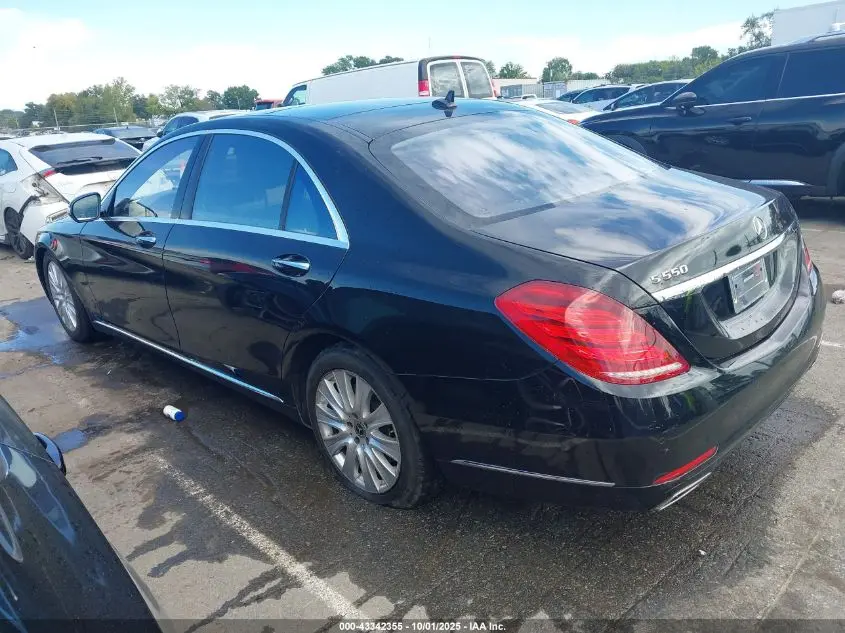 2015 MERCEDES-BENZ S 550  