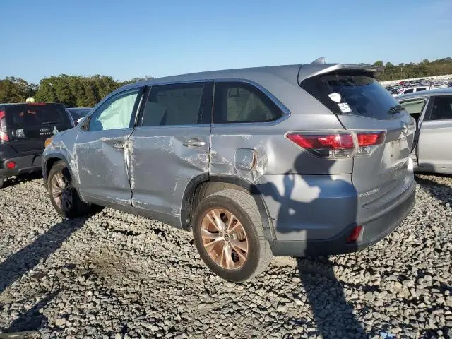 2016 TOYOTA HIGHLANDER LE  