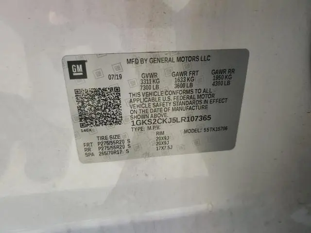 2020 GMC YUKON DENALI  