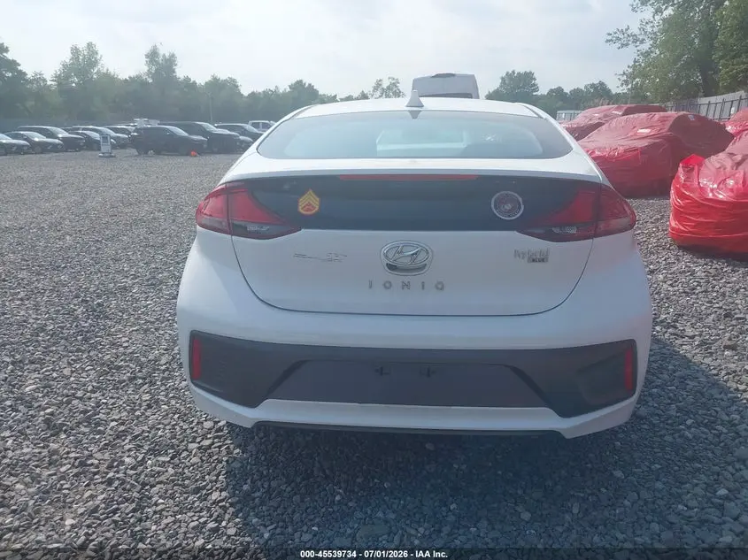 2021 HYUNDAI IONIQ HYBRID BLUE