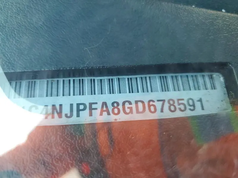 2016 JEEP PATRIOT LATITUDE  