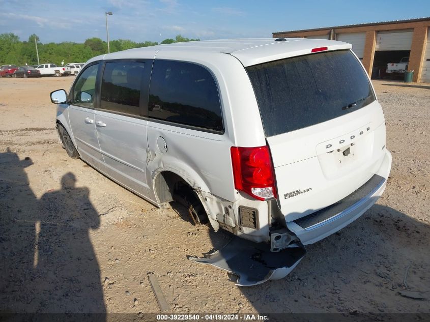 2017 DODGE GRAND CARAVAN GT