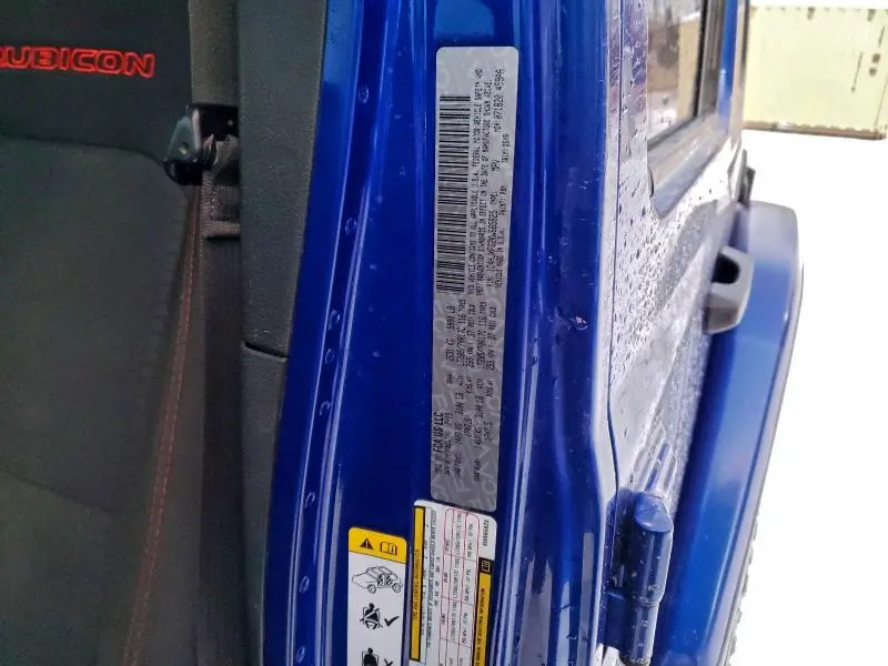 2019 JEEP WRANGLER UNLIMITED RUBICON  