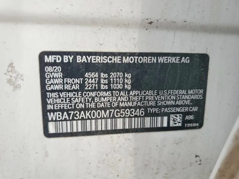 2021 BMW 228XI   
