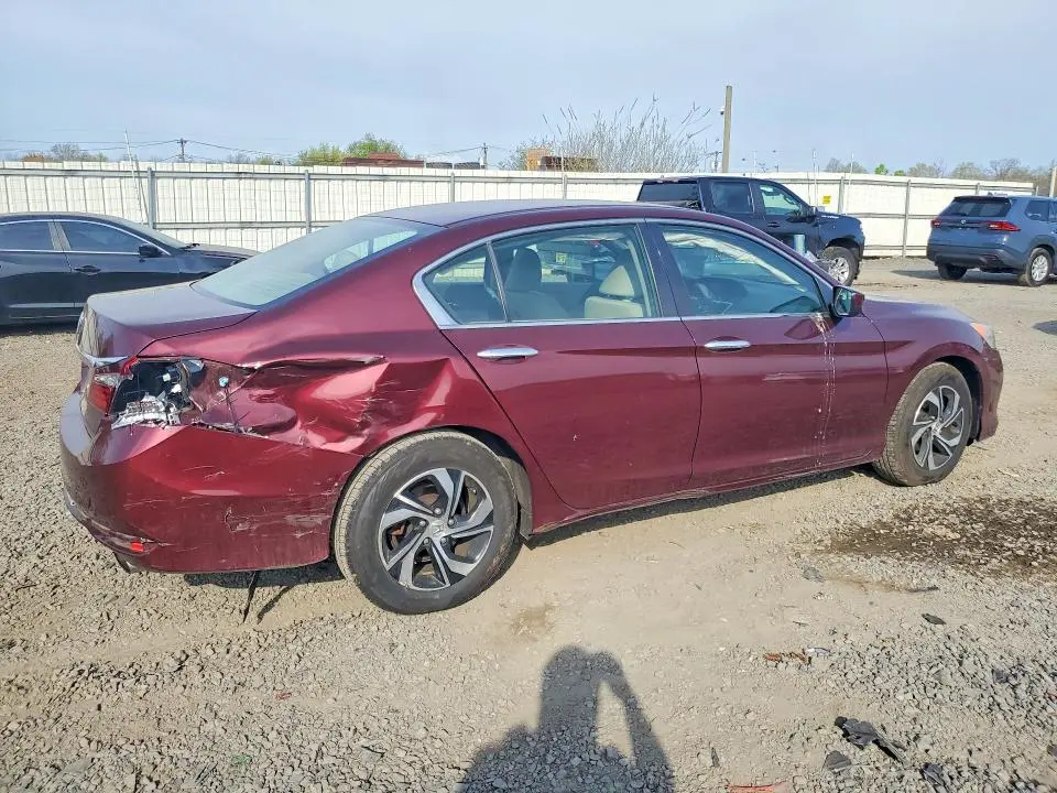 2016 HONDA ACCORD LX  