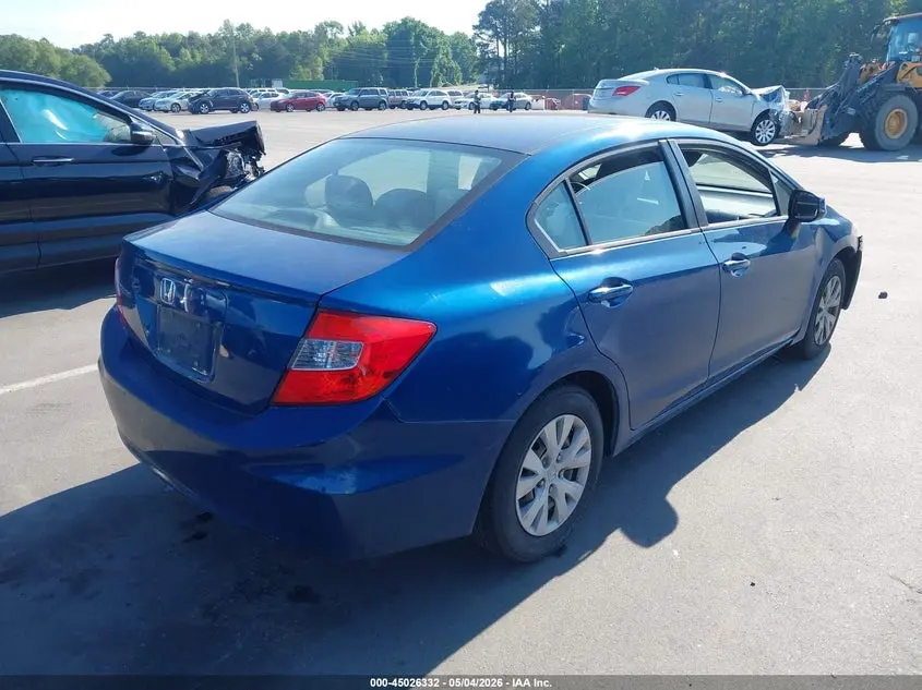 2012 HONDA CIVIC LX