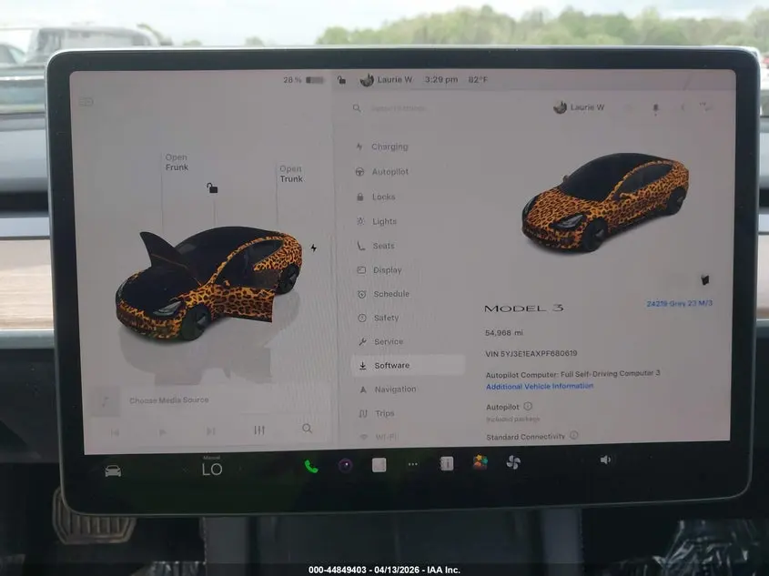 2023 TESLA MODEL 3 REAR-WHEEL DRIVE