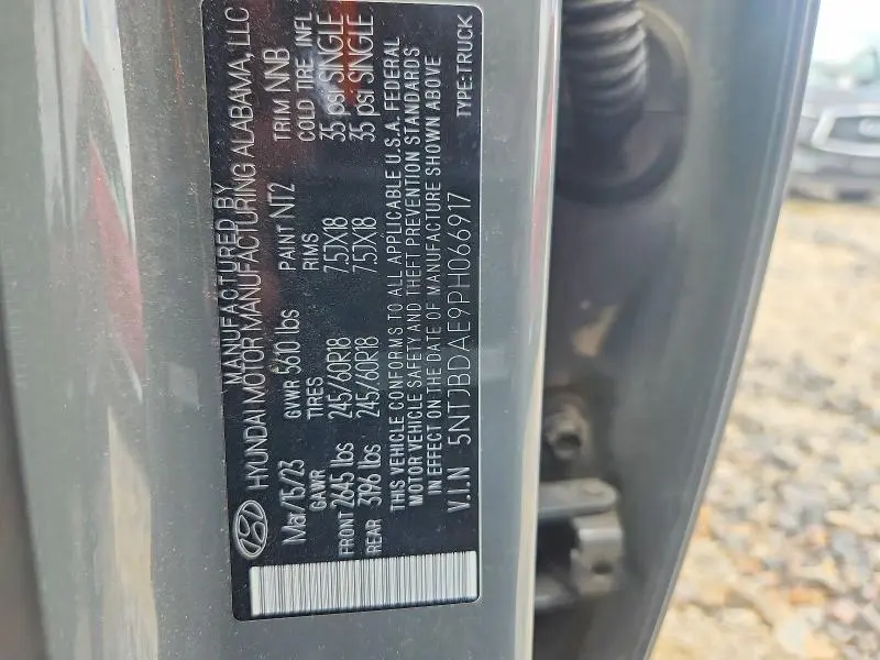 2023 HYUNDAI SANTA CRUZ SEL  