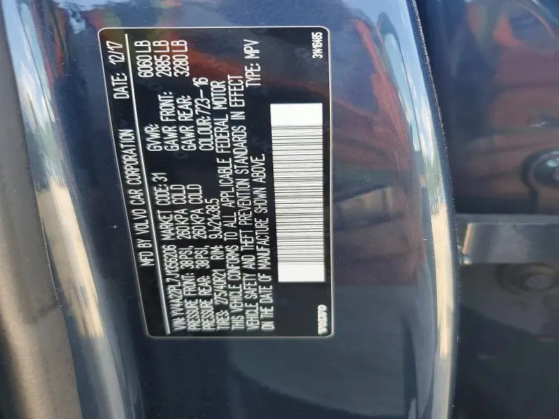 2018 VOLVO XC90 T6  
