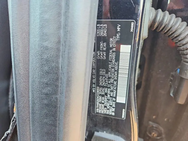 2012 VOLVO XC60 3.2  