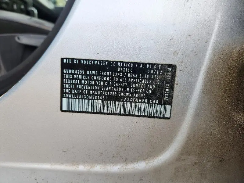 2013 VOLKSWAGEN JETTA TDI  