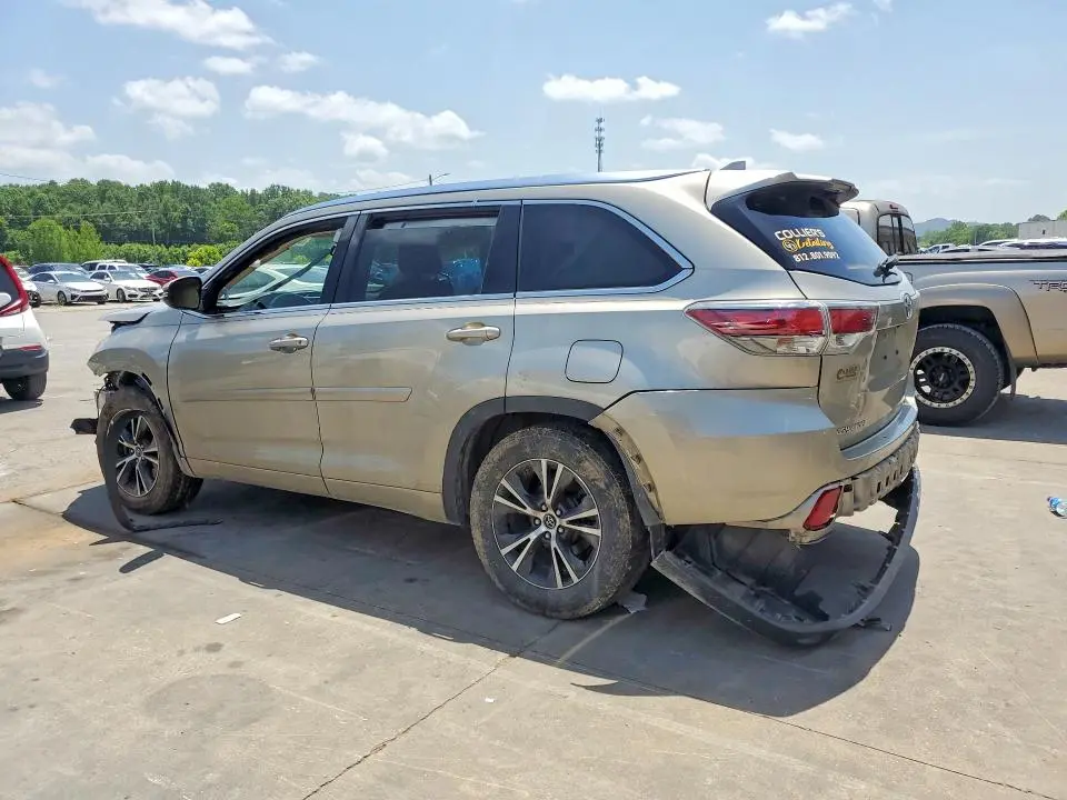 2016 TOYOTA HIGHLANDER XLE  