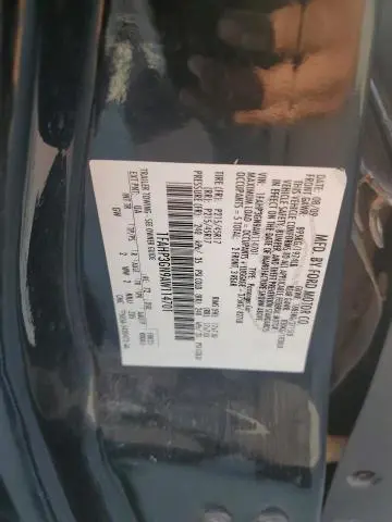 2010 FORD FOCUS SES  