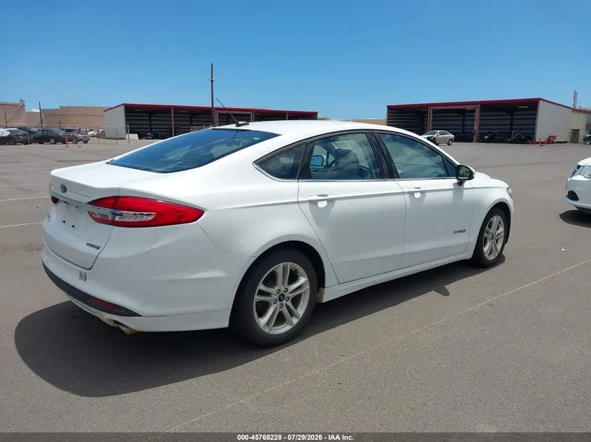 2018 FORD FUSION HYBRID S