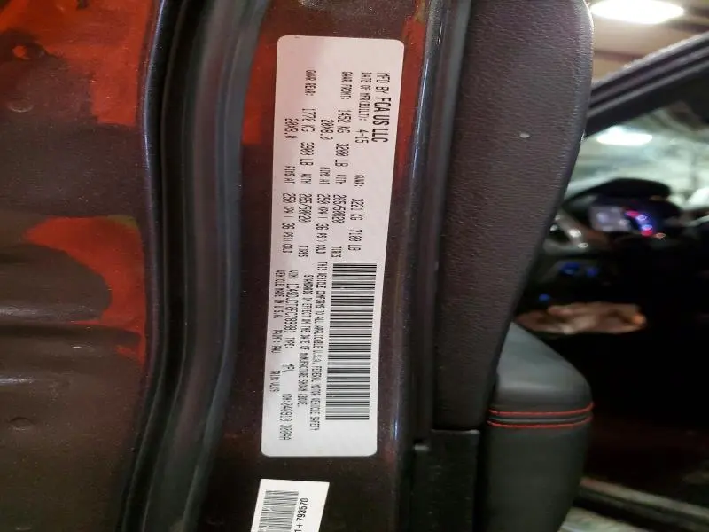 2015 DODGE DURANGO R  