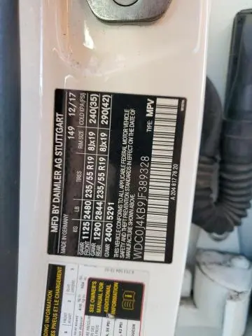 2018 MERCEDES-BENZ GLC COUPE 300 4MATIC  