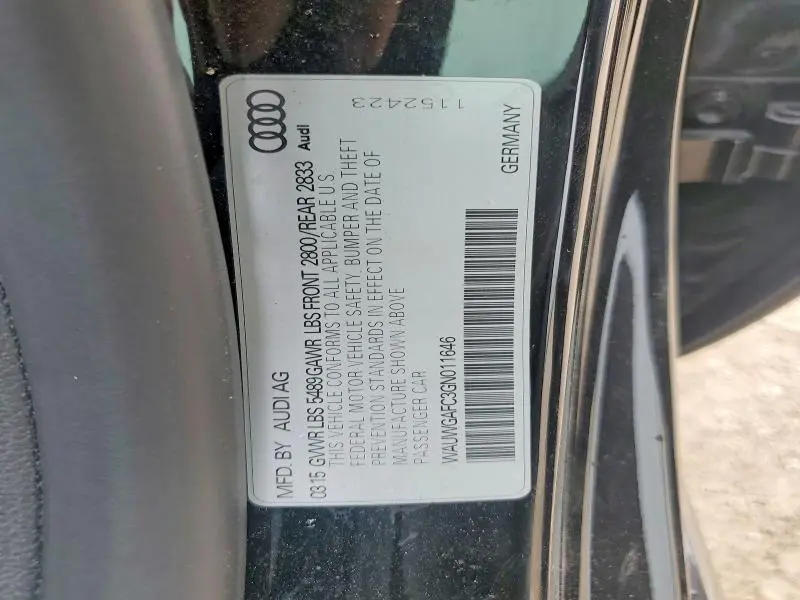2016 AUDI A7 PREMIUM PLUS  