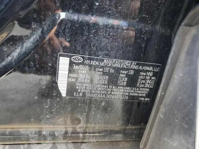 2022 HYUNDAI SANTA FE SEL  