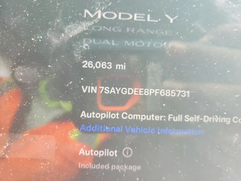 2023 TESLA MODEL Y   