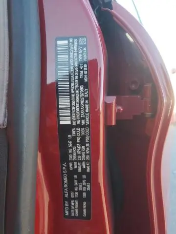 2018 ALFA ROMEO STELVIO SPORT  