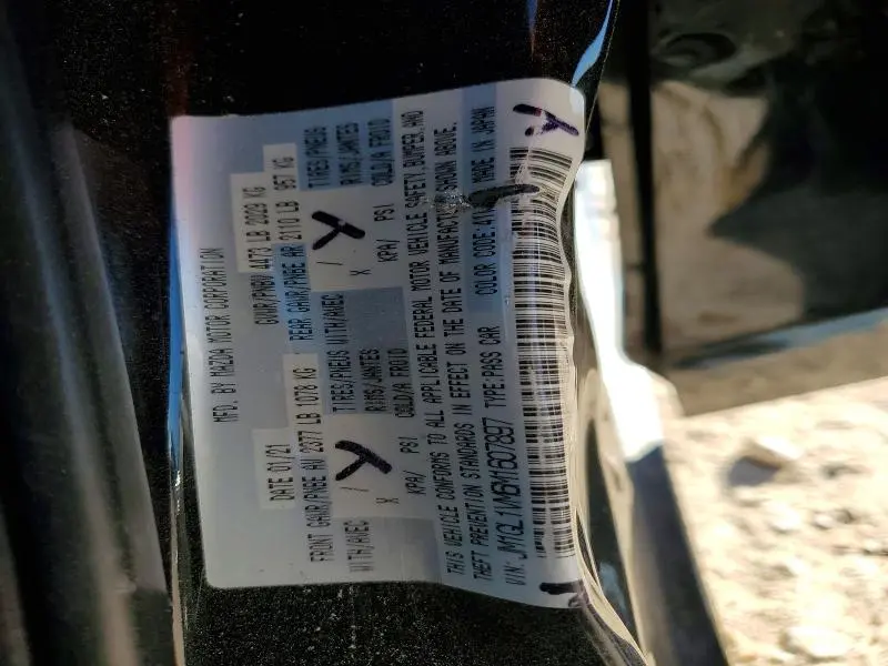 2021 MAZDA 6 TOURING  