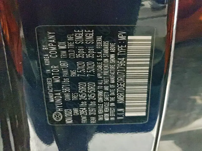 2024 HYUNDAI PALISADE CALLIGRAPHY  