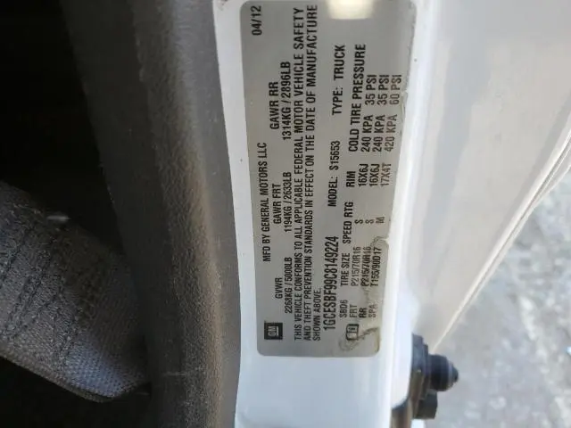 2012 CHEVROLET COLORADO