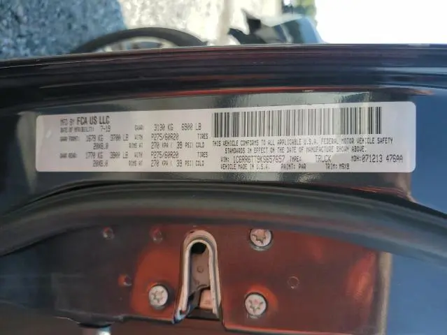 2019 RAM 1500 CLASSIC SLT