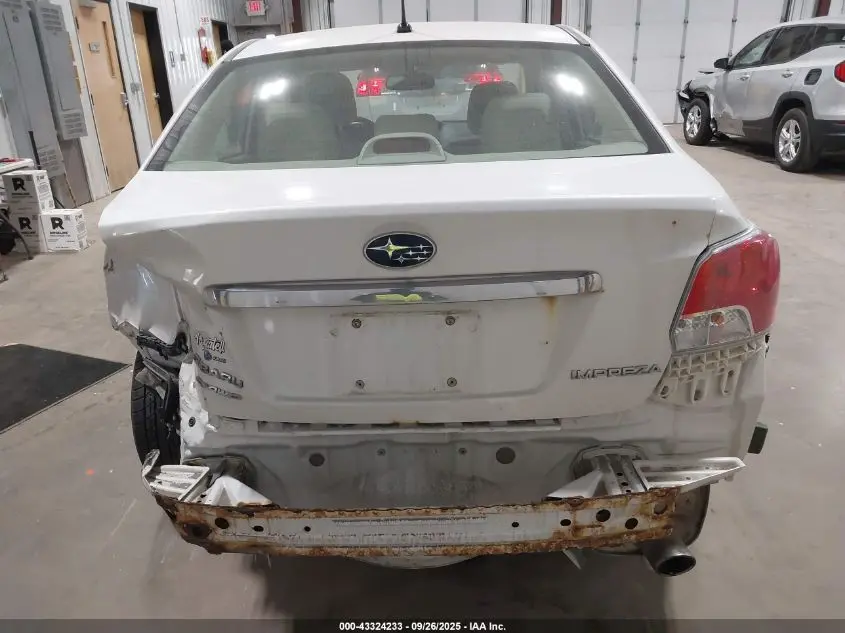 2012 SUBARU IMPREZA 2.0I PREMIUM