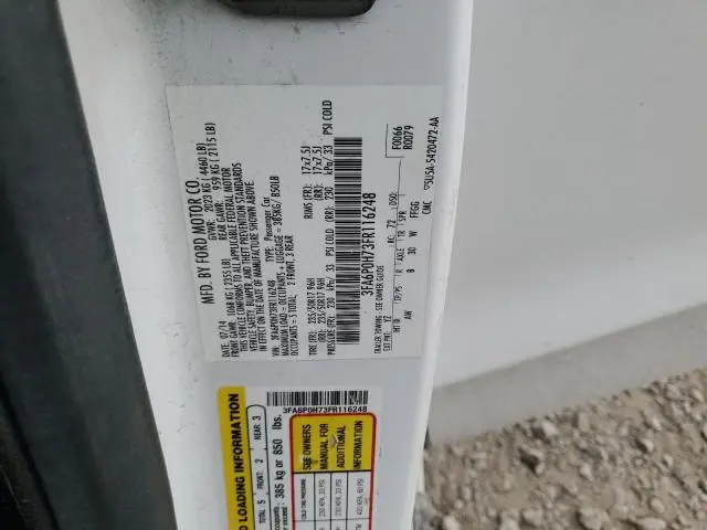 2015 FORD FUSION SE  