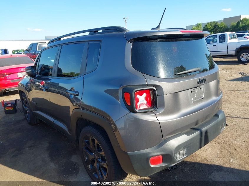 2017 JEEP RENEGADE ALTITUDE FWD