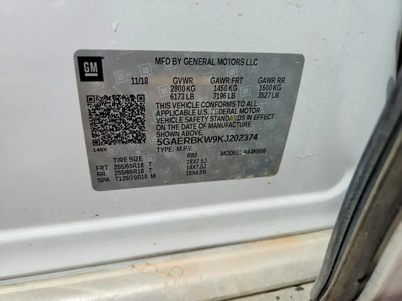 2019 BUICK ENCLAVE ESSENCE  