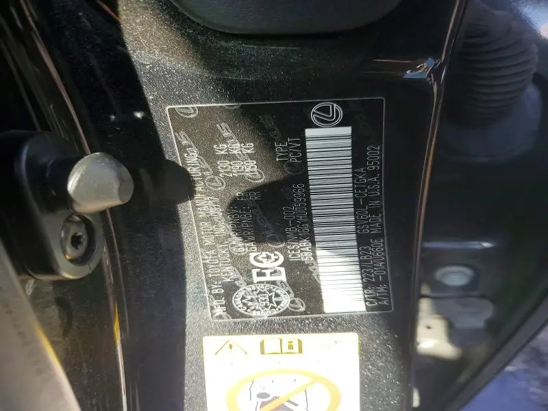 2017 LEXUS ES 350 BASE  