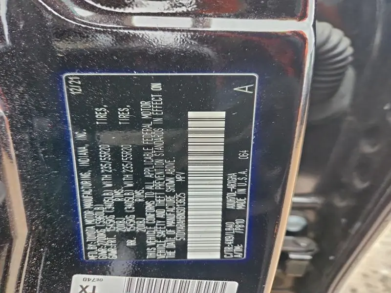 2022 TOYOTA HIGHLANDER HYBRID LIMITED  