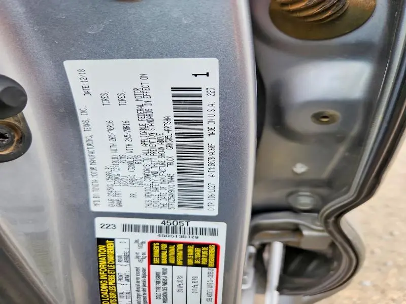 2019 TOYOTA TACOMA TRD OFF-ROAD  