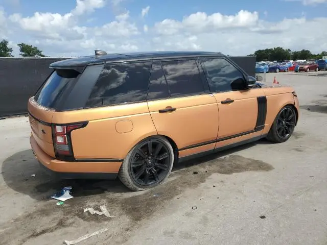 2017 LAND ROVER RANGE ROVER SUPERCHARGED  