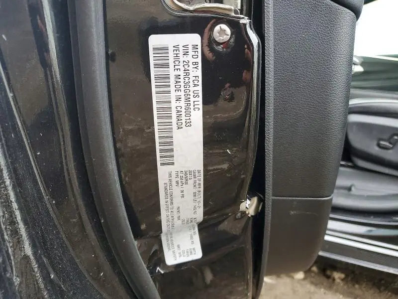 2021 CHRYSLER PACIFICA LIMITED  