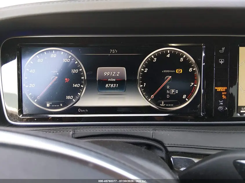 2015 MERCEDES-BENZ S 550 4MATIC
