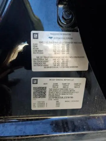 2020 GMC SIERRA K1500 AT4  