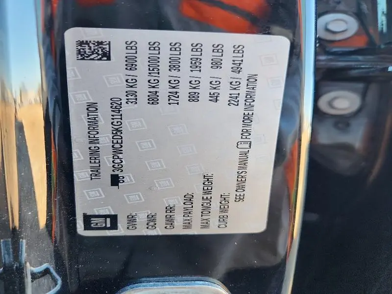 2019 CHEVROLET SILVERADO C1500 LT  