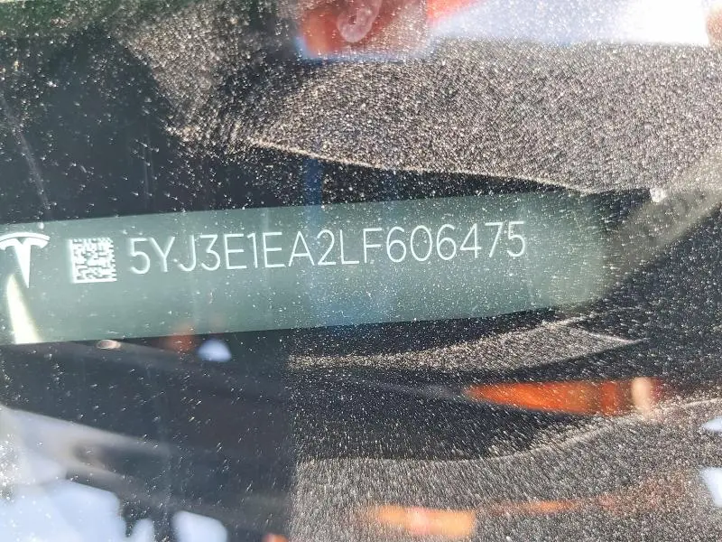 2020 TESLA MODEL 3   