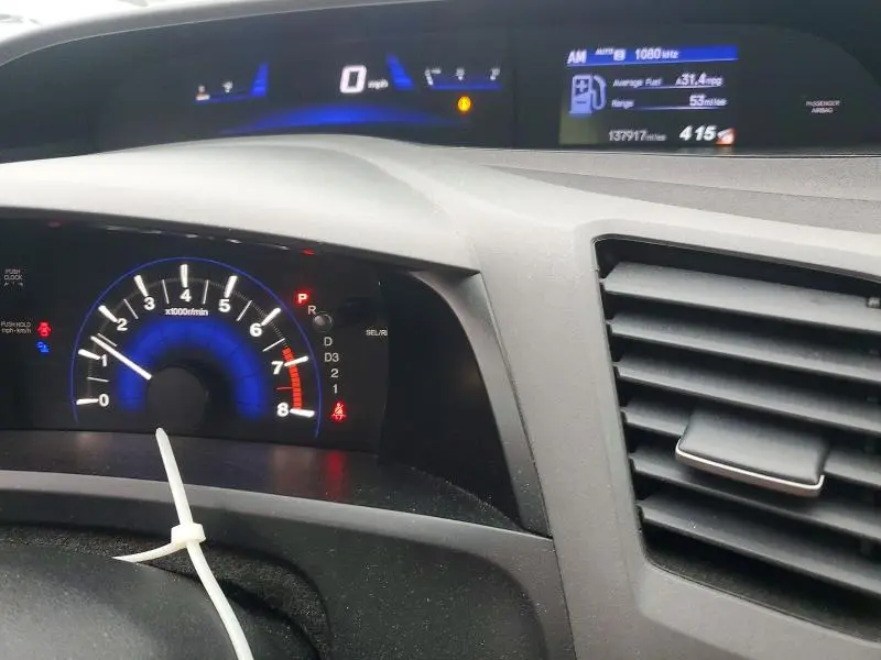 2012 HONDA CIVIC LX  