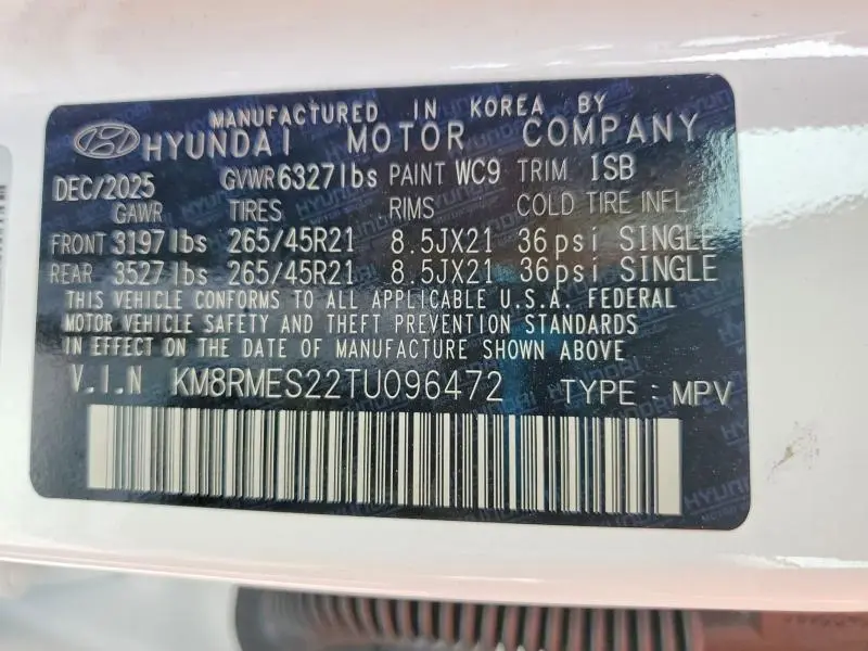 2026 HYUNDAI PALISADE CALLIGRAPHY  