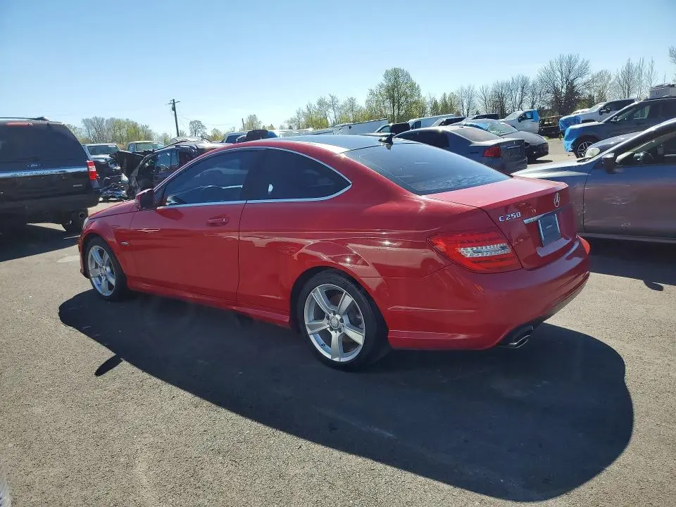 2012 MERCEDES-BENZ C 250  