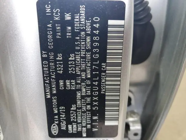 2020 KIA OPTIMA EX  