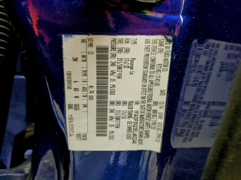 2014 FORD FOCUS TITANIUM  